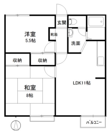 ルノアールの物件間取画像